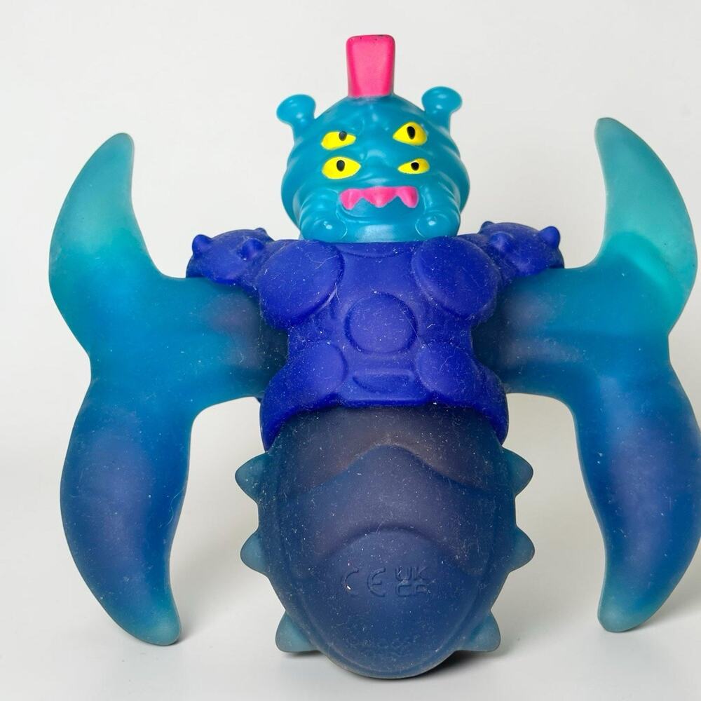 Heroes of Goo Jit Zu Lot 2 Alien Figures Stretchy Squishy Toy Blue Purple - Picture 3 of 8